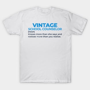 School Counselor - Vintage T-Shirt